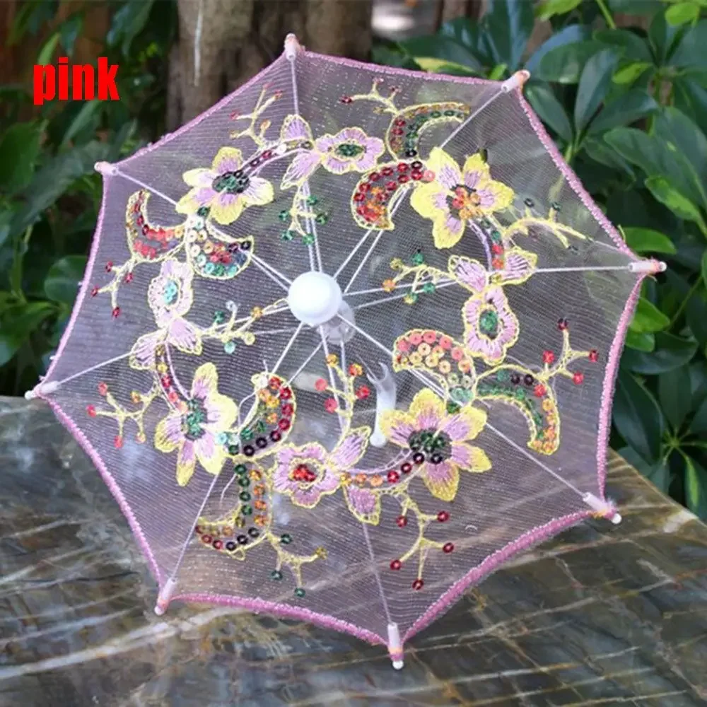 Miniature Doll Umbrella Toy - Charming Accessory & Birthday Gift