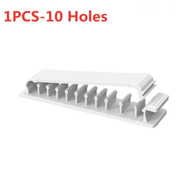 1X10 Holes-White