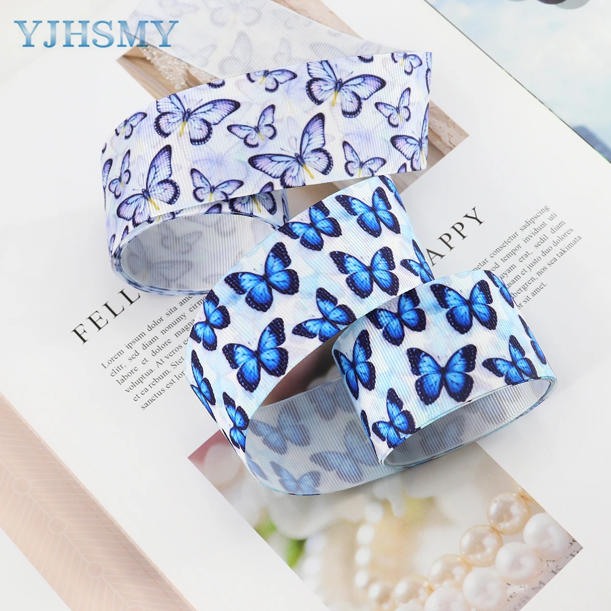 Glitter Silvery Flower Grosgrain Ribbon 1-1/2 Inch Bow Floral accessories  Print Ribbon for Gift Wrapping Baby Shower Birthday - AliExpress