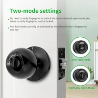 Aluminium Door Lock Smart Fingerprint Key Unlock Bluetooth Digital Electronic Door Locks Tuya APP Remote Control USB Charge - Image 5