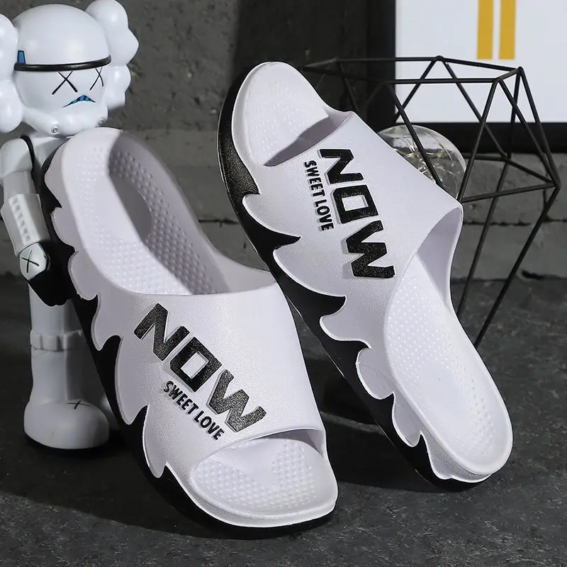 Men's Summer Anti-slip Thicken EVA Soft Slippers Outdoor Beach Flip Flops Household Comfortable Shoes
