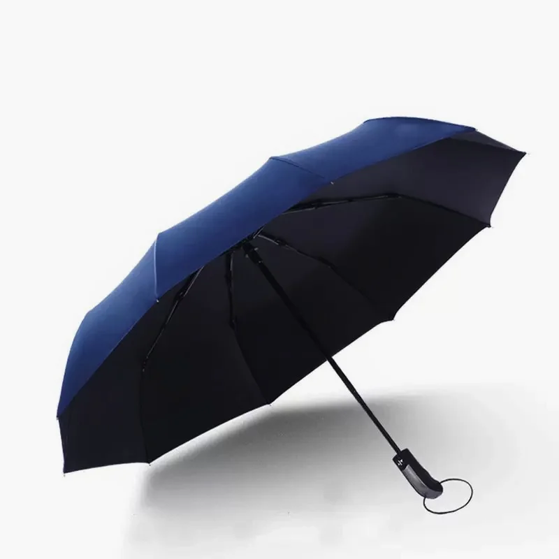 Durable Wind-Resistant UV Protection Umbrella - Large Folding Design
