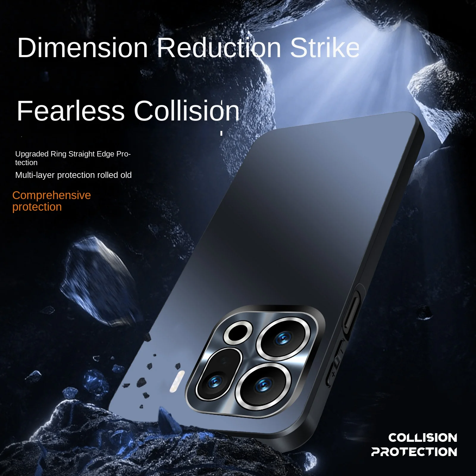 Full-Color PC Lens Protection Shockproof and Dustproof Phone Case