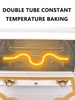 9L Retro Toaster Oven Multifunctional Household Pizza Electric Oven Meat Grill Bread Timing Baking Machine Kitchen Appliances 6