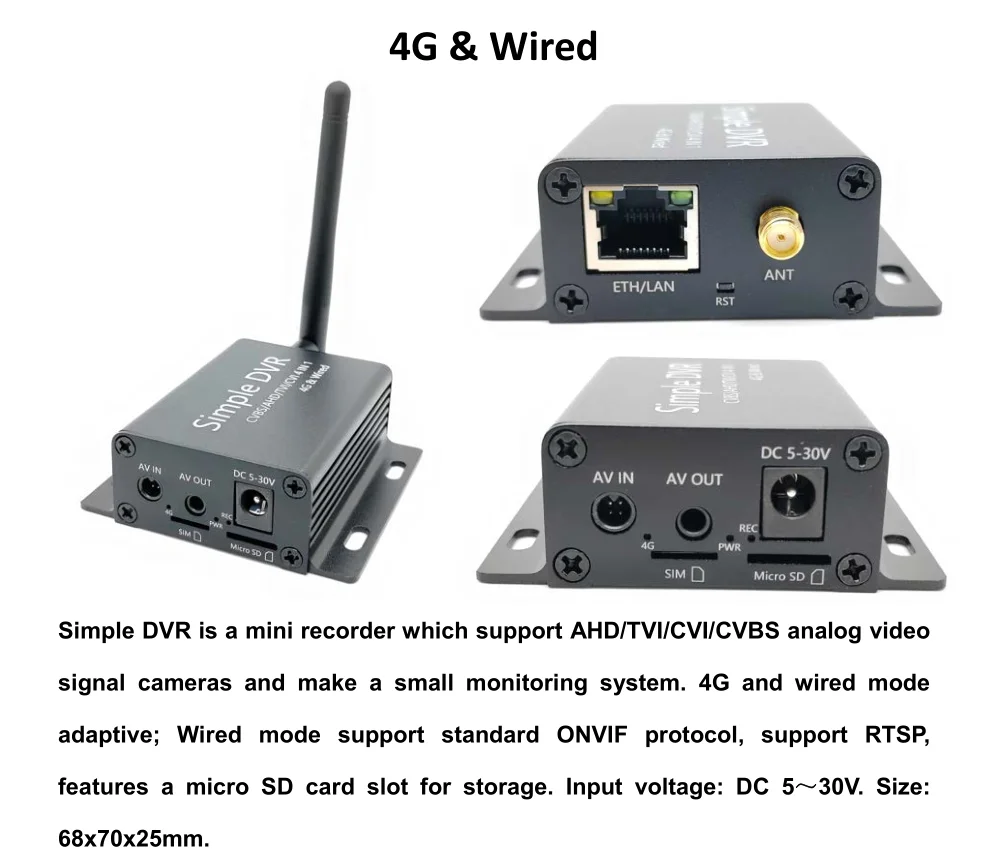 4G DVR HD 미니 카메라, 원격 보기, 동작 감지, 루프 저장, DIY 무선 홈 네이비 스타일 미니 카메라 키트, RTSP 지원