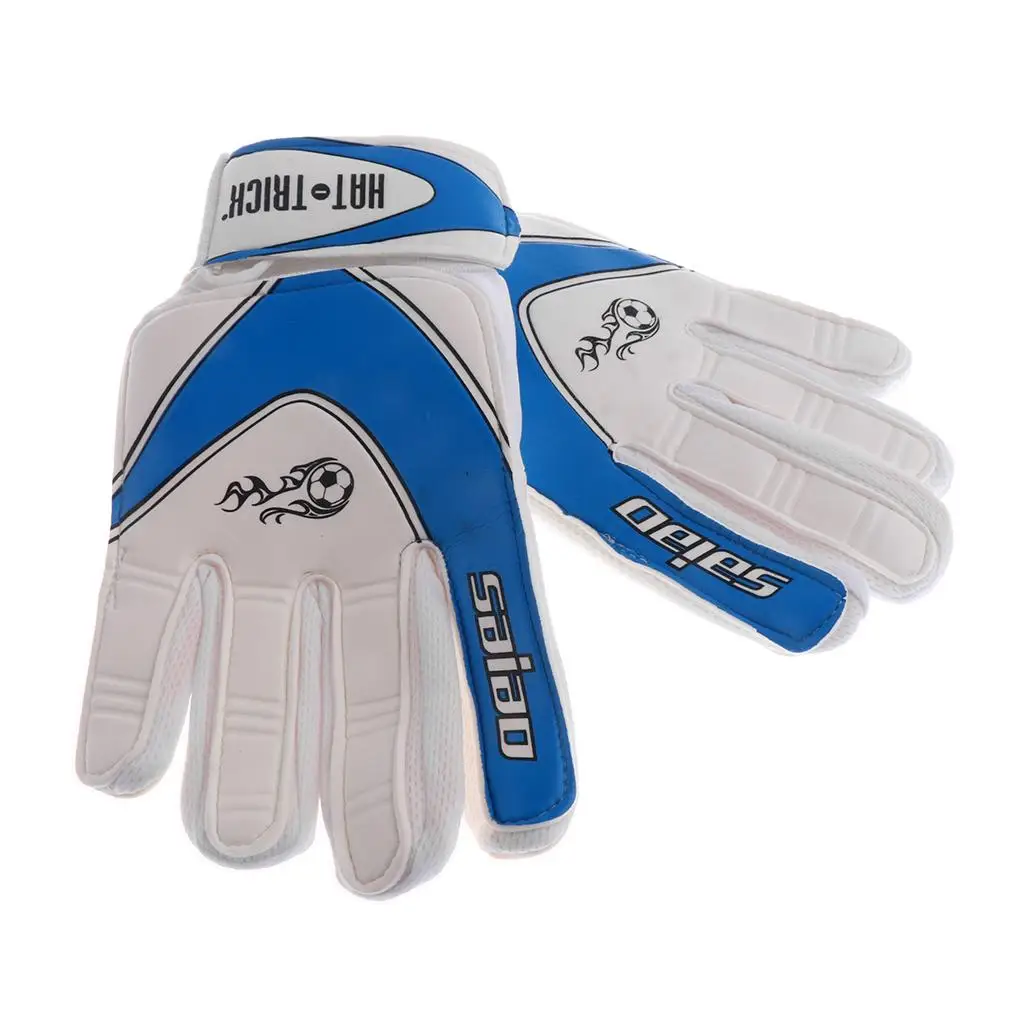 Youth THICKENED Soccer Goalie Goalkeeper Gloves, Pro Football for CHILDREN #