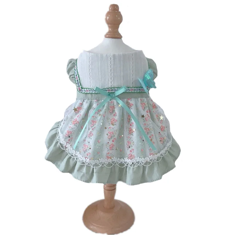 

Fashion Small Dog Dress Costumes Doggy Skirt Maltese Schnauzer Chihuahua Poodle York Pomeranian Female Pet Puppy Dog Clothes