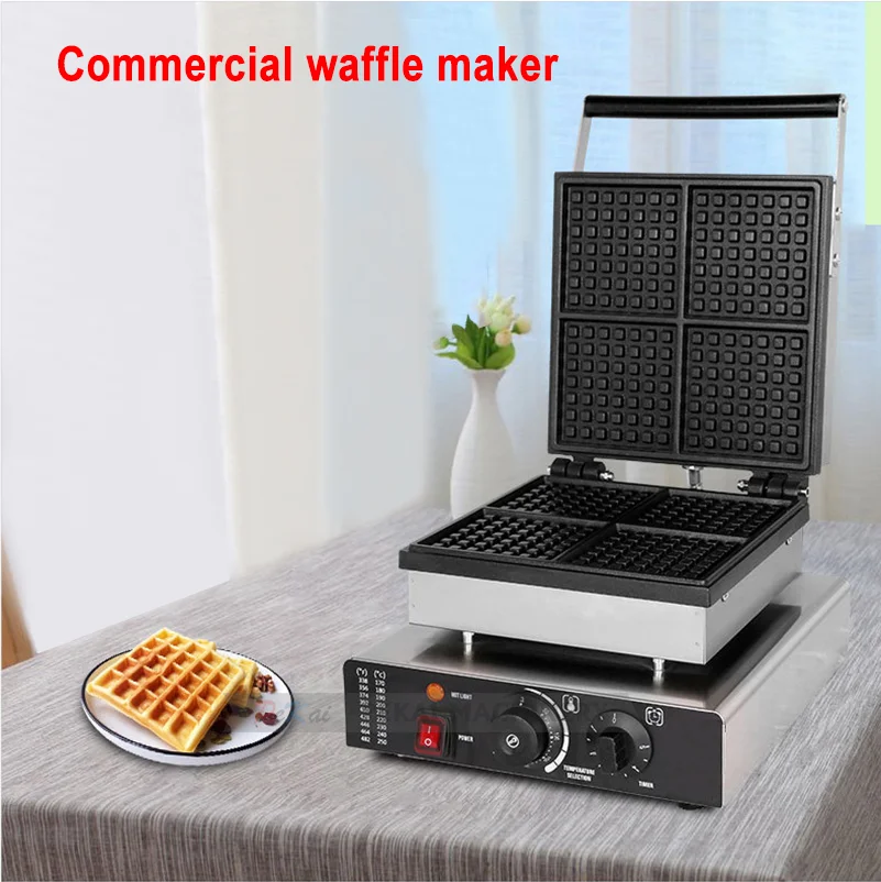 Commercial Waffle Maker Nonstick Electric Egg Belgian Waffle Pops