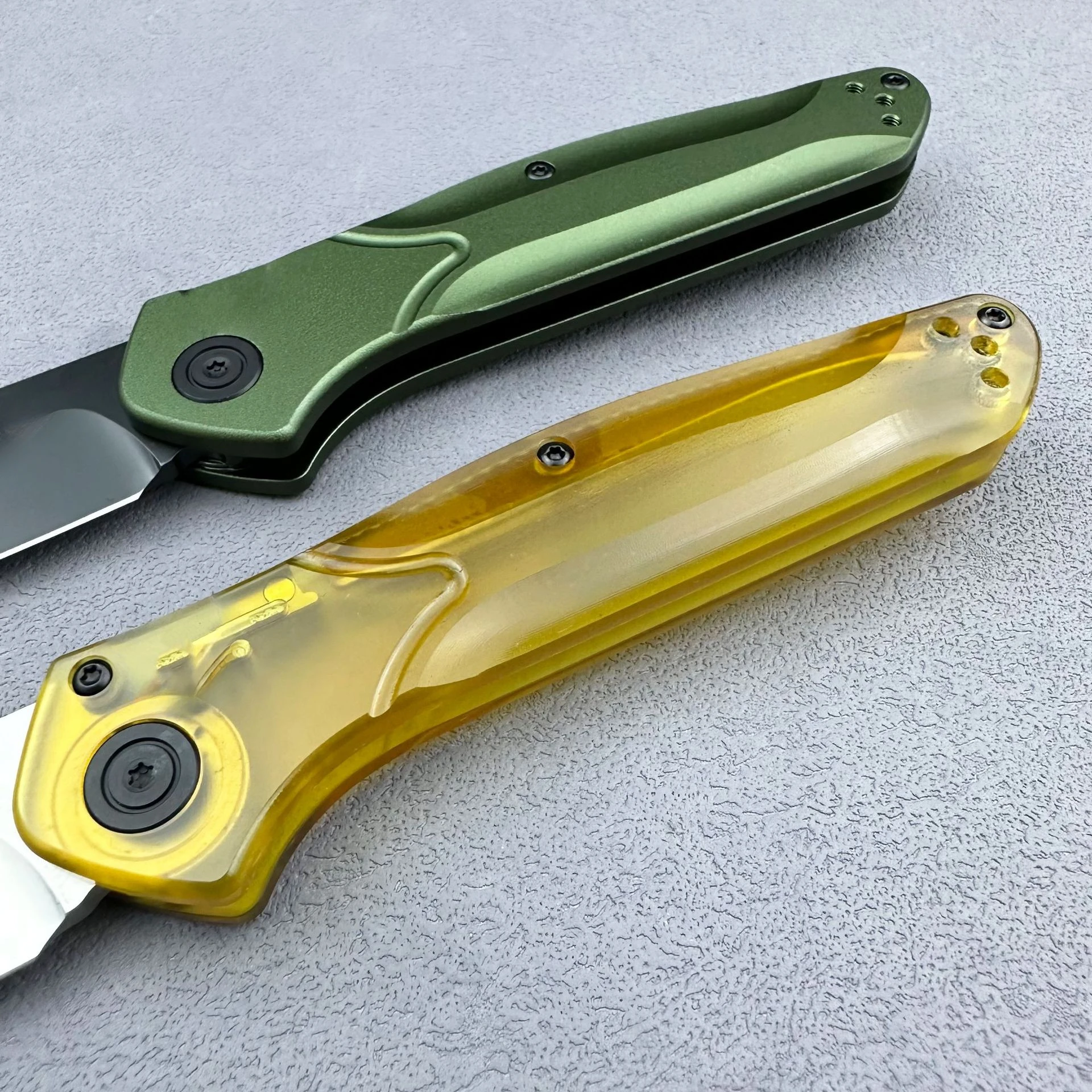 BM 9400 Osborne Pocket Folding Knife D2 Blade Aluminum/PEI Handles Tactical Hunting Survival Camping Hunting Gear Knives 4