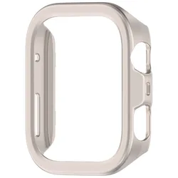 Durable Anti-Fall Shockproof Smartwatch Case - Half Frame Hard Protective Shell for HW-Fit 4 (Starlight)
