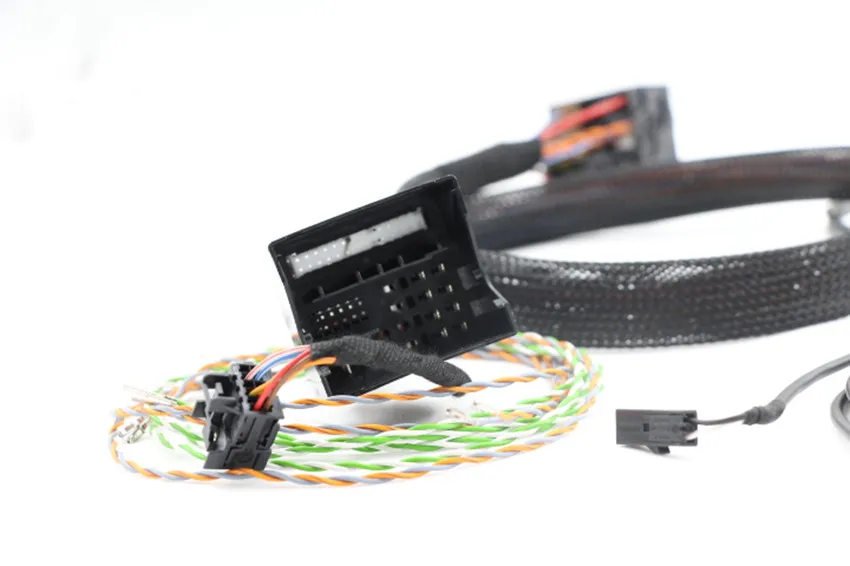 High-quality MIB2 866A navigation split radio update installation Golf 7 MK7 Passat B8 adapter cable harness