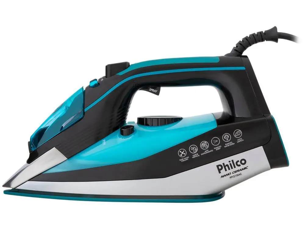 Ferro de Passar Roupa a Vapor Philco - 220V 5