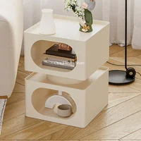 Chambre tables De chevet lit d'appoint nordique moderne coin Table basse Table De chevet étroite tiroir Mesa De Noche dortoir meubles 1