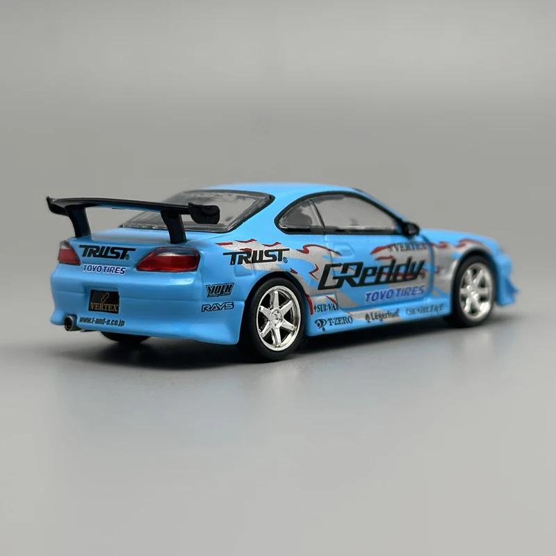 ミニカー NISSAN Silvia15 greddy Vertex Nissan Silvia (S15) GReddy Special Limited Edition