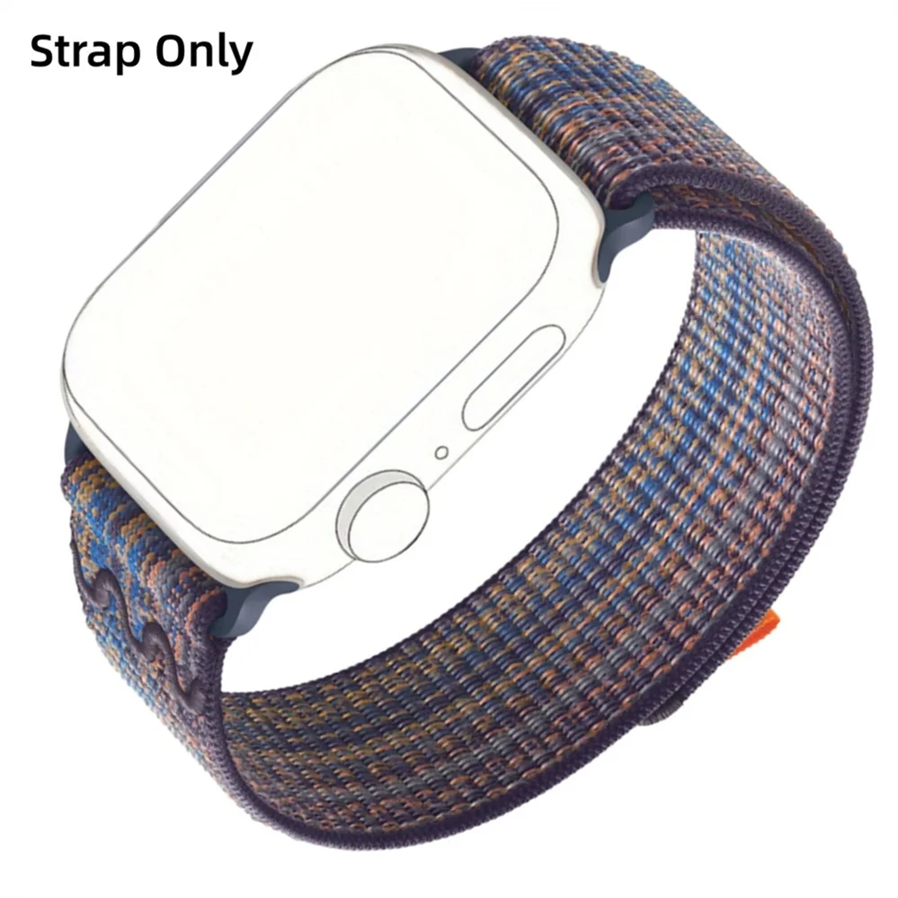 Nylon Sport Loop Bracelet for Apple Watch - Stylish and Durable Strap Replacement
