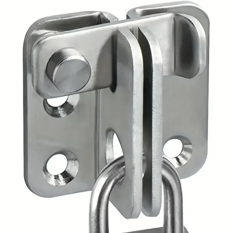 Description Picture 4 of item1Pc Flip Latch Slide Bolt Lock, Security Door For Barn Cabinets, Pet Cages, Garden, Bathroom, Garage, Windows