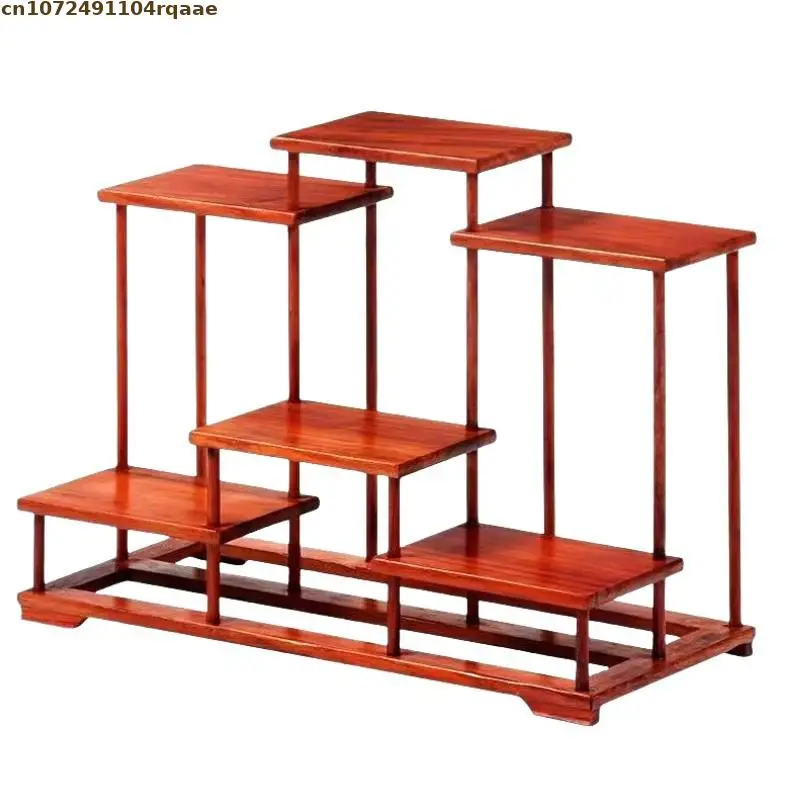 Wooden Flower Pot Holder Plant Stand Display Stand Home Garden Patio Decor Shelf