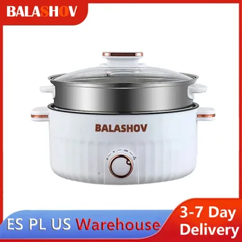 1.5L/3L Portable Electric Rice Cooker Multifunctional Double Layer Pan Non-stick Cookware for Kitchen and Home Appliance 1