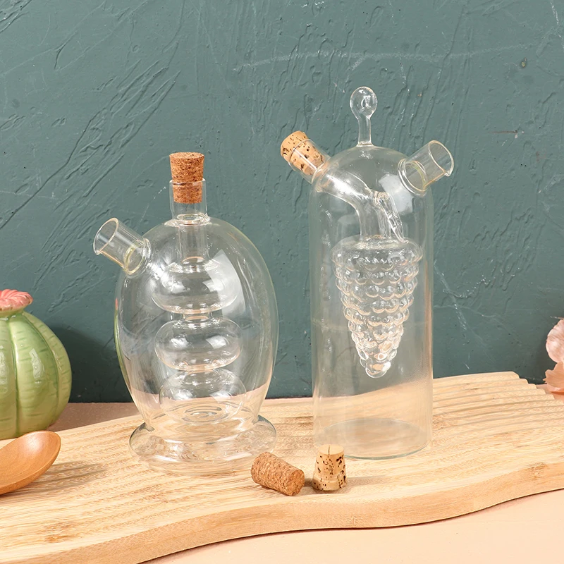 Condiment Jars 1Pc 2-in-1 Double Layer Bottle for Kitchen