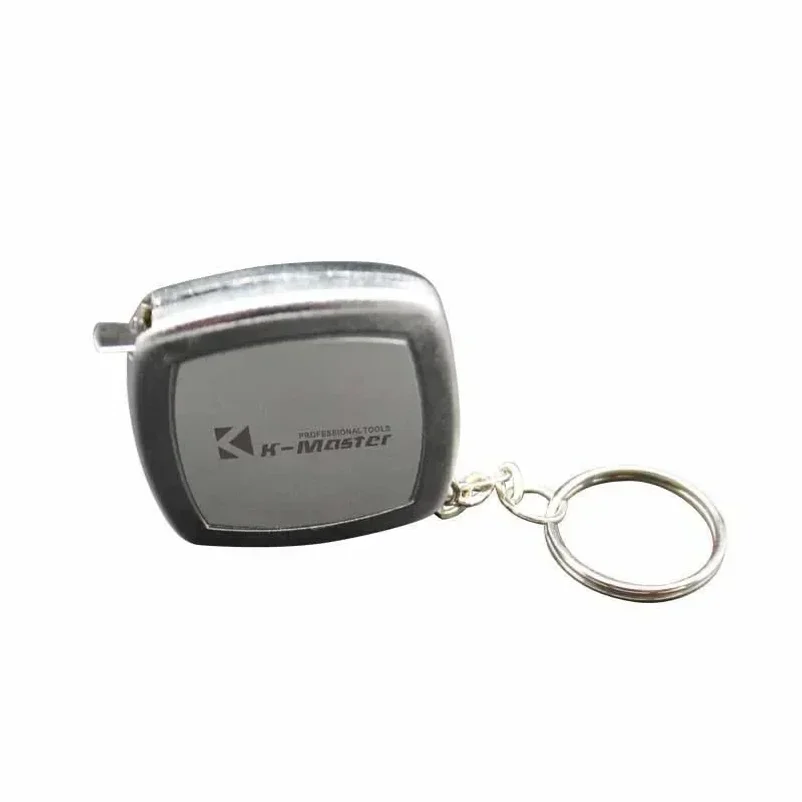 2M 미니 테이프 키 체인 휴대용 귀여운 작은 스틸 테이프 목공 측정 수공구 축제용 정교한 작은 선물