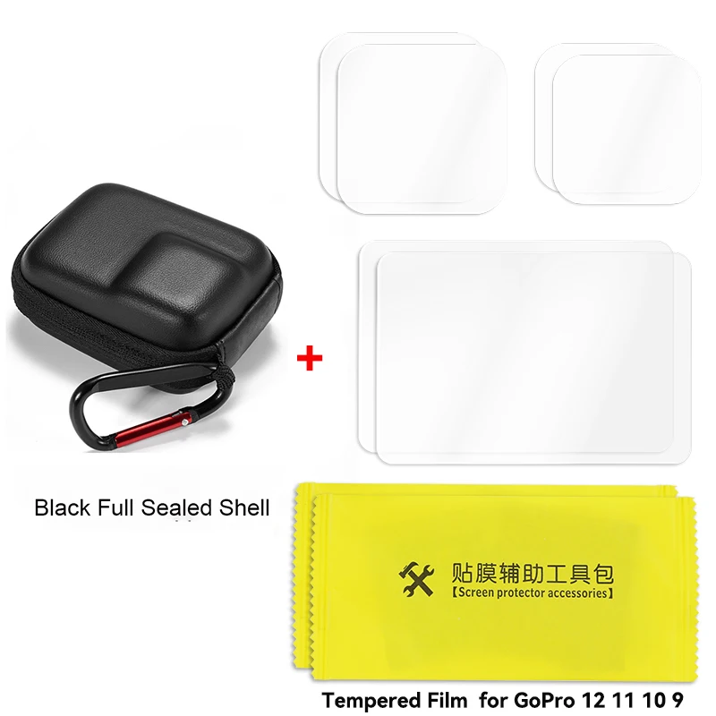 Portable Waterproof Storage Bag for Action Camera Accessories