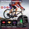 2025 For Huawei Xiaomi Military Smartwatch GPS Men Flashlight Waterproof Outdoor Sport Tracker HD Bluetooth Call Smart Watch New 4