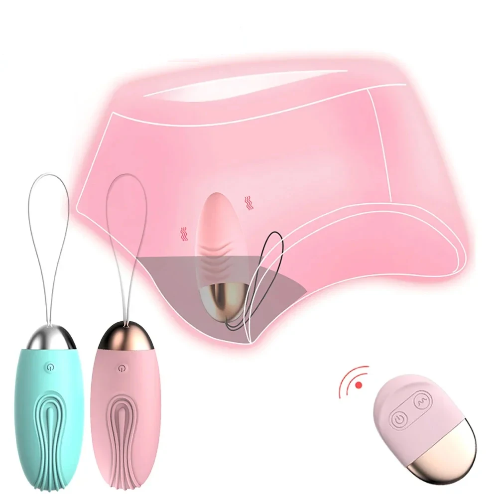 Sex Toys for Woman Wireless Remote Control 10 Speeds Vibrating Eggs Clitoris Stimulator Vaginal Massage Ball G-Spot Vibrators