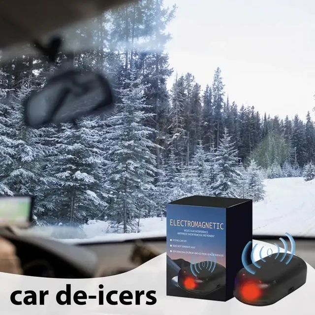 Solar Instant Lamp Heating Car De-icer, Car Molecular Deicing Instrument, Electromagnetic  Solar Anti-theft Light, Car Instrument - AliExpress