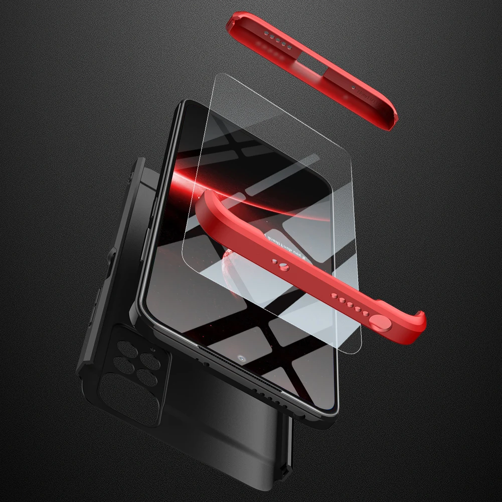 GKK-funda de plástico para Xiaomi Redmi note 10 Pro, carcasa dura mate,  protección antigolpes, 11, 12 Pro Plus - AliExpress
