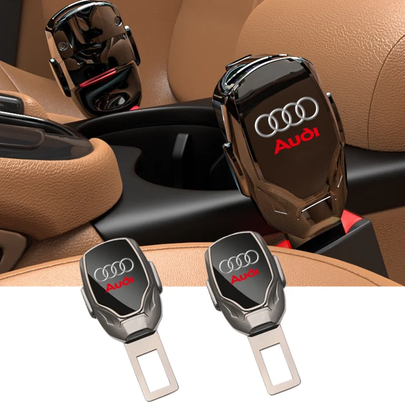 Car Safety Belt Buckle Extension Clip For Audi A1 A2 A3 A4 A5 A6 A7 A8 Q1 Q2 Q3 Q4 Q5 Q6 Q7 Q8 TT S5 B8 seat belt extender seat belt clip seat belt extender kit