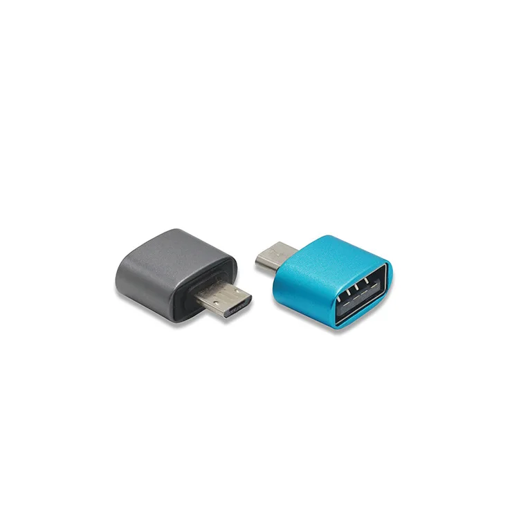 Aluminum Micro USB OTG Adapter Male To USB 2.0 Female Connector For Samsung Xiaomi Huawei Android Microusb OTG Converter Adaptor