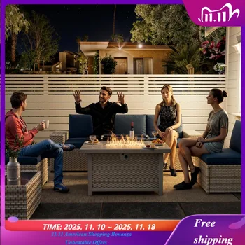 Rectangle Outdoor Fire Pit 1