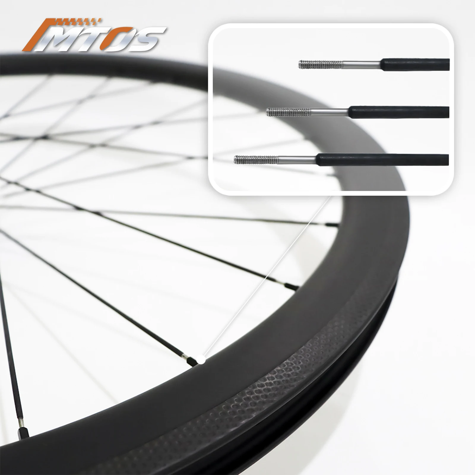 2.8G Cycling J-bend Flat Carbon Spoke for Bike Spokes Carbon Spoke Elbow Universal Mountain Bike Spokes bicycle parts bicycle spokes