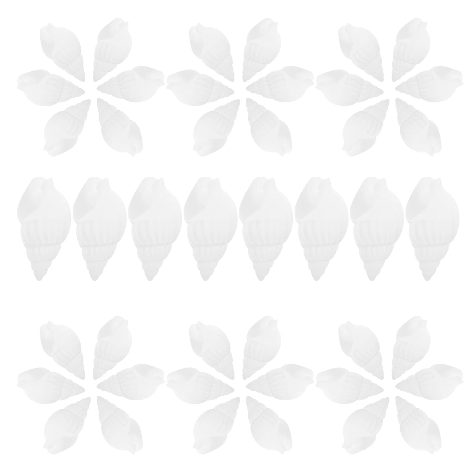 100pcs White Mini Sea Shell Conches Craft Wedding Garden Aquarium Decoration conch for wedding decor conch shell 6