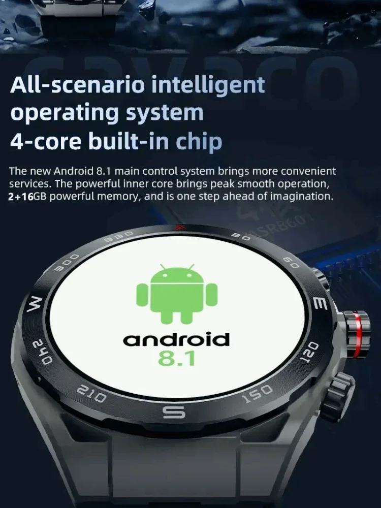 2025 ����Ʈ��ġ GPS �׺���̼� AMOLED HD ȭ�� ��Ʈ�Ͻ� 4G �� ī�� ī�޶� ȭ�� ��ȭ ���