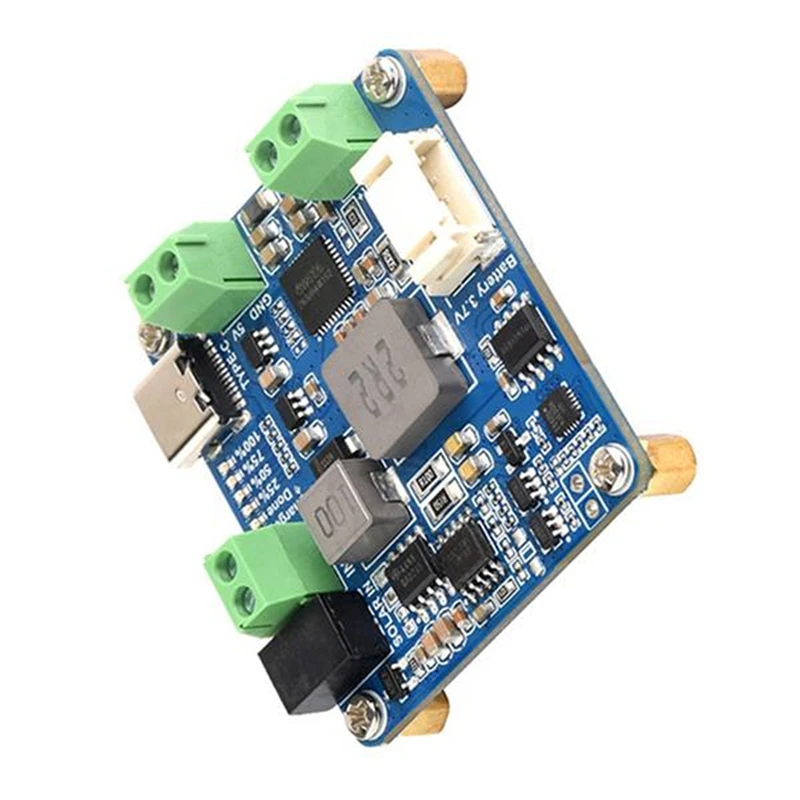 Solar Power Manager Module MPPT Supports 6V-24V Solar Panel Type-C 5V/3A Regulated Output Module