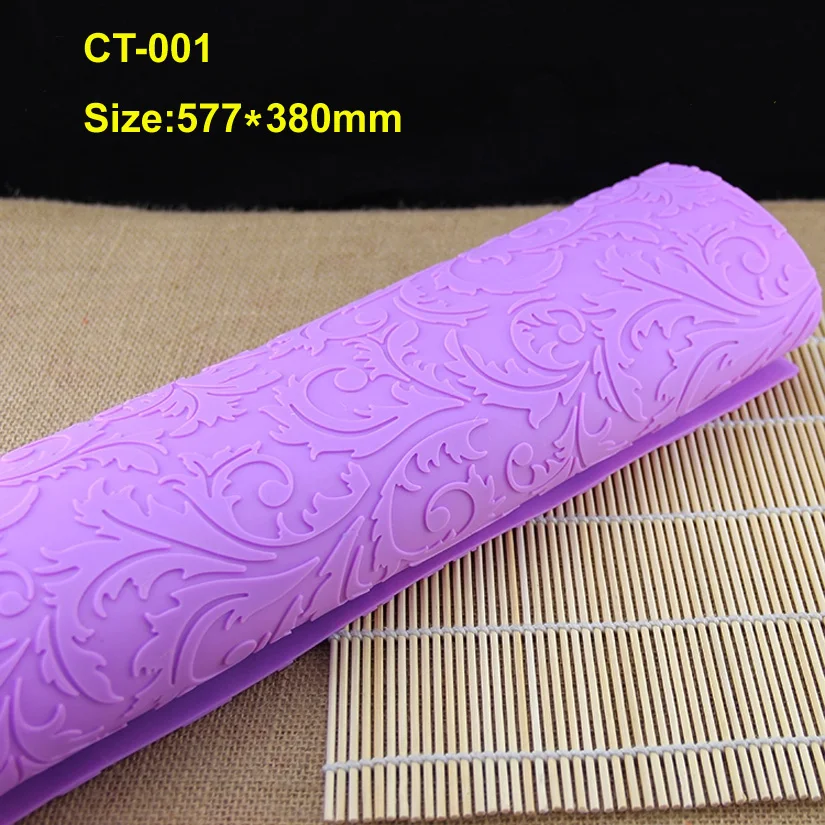 

Leaf Shapes Soft 100% Platinum Silicone Cake Fondant Embossing Gum Paste Decorating Mold Tool