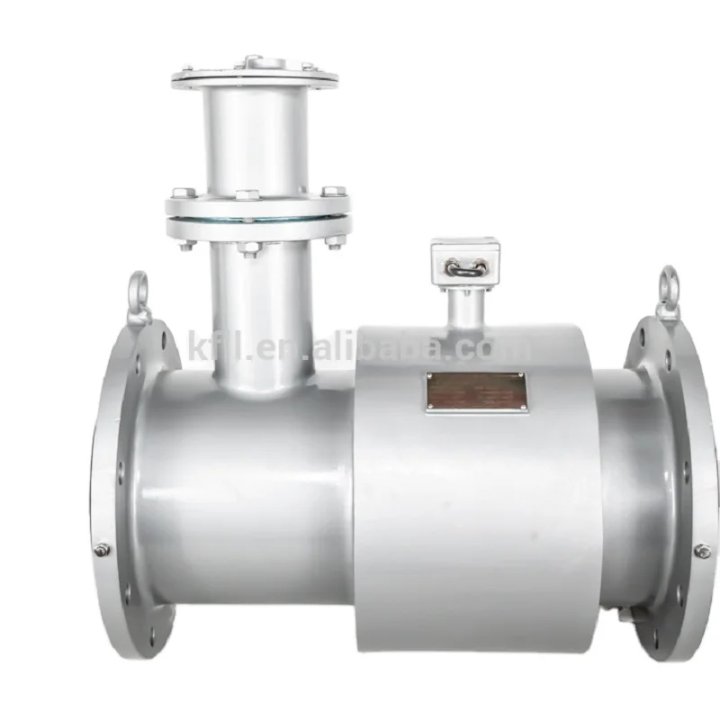 

dirty waste water non full pipe partially filled magnetic flowmeter