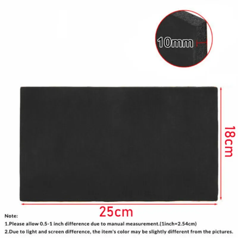 100PCS Sheets 5mm Sound Deadening Damping Mat Self-Adhesive Car Silent For Compact Van Proofing Camper Interior Accessories sound proof mat sound insulation mat sound deadener mat