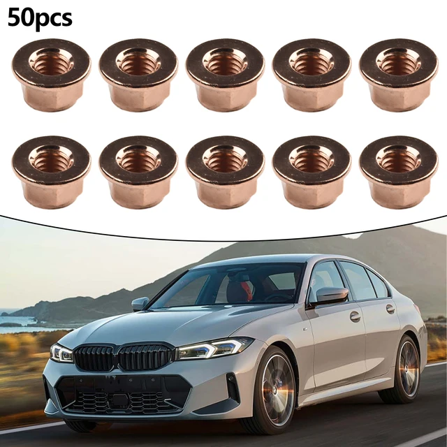 Dadi Di Scarico In Rame M10 - 16 Pezzi, SW 15, Autobloccanti, Per Auto E Moto - Foto 9