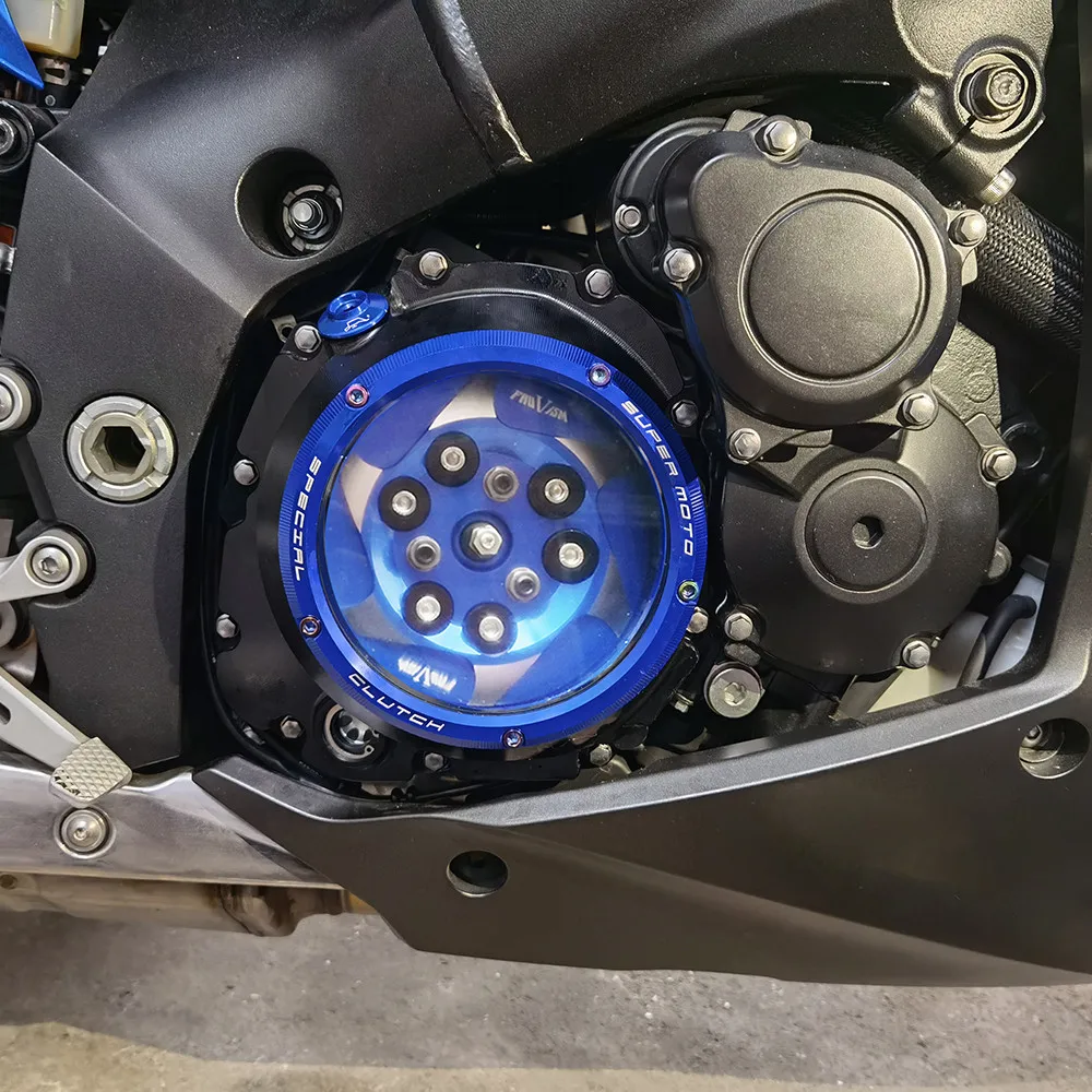 Für GSXR1000 GSXS GSX-S 1000 Klare Kupplungsdeckelschutz für Suzuki GSX-S1000 GSX S1000 GSXS1000 GSX-S1000F GSXS1000 KATANA 1000 – Detail 3