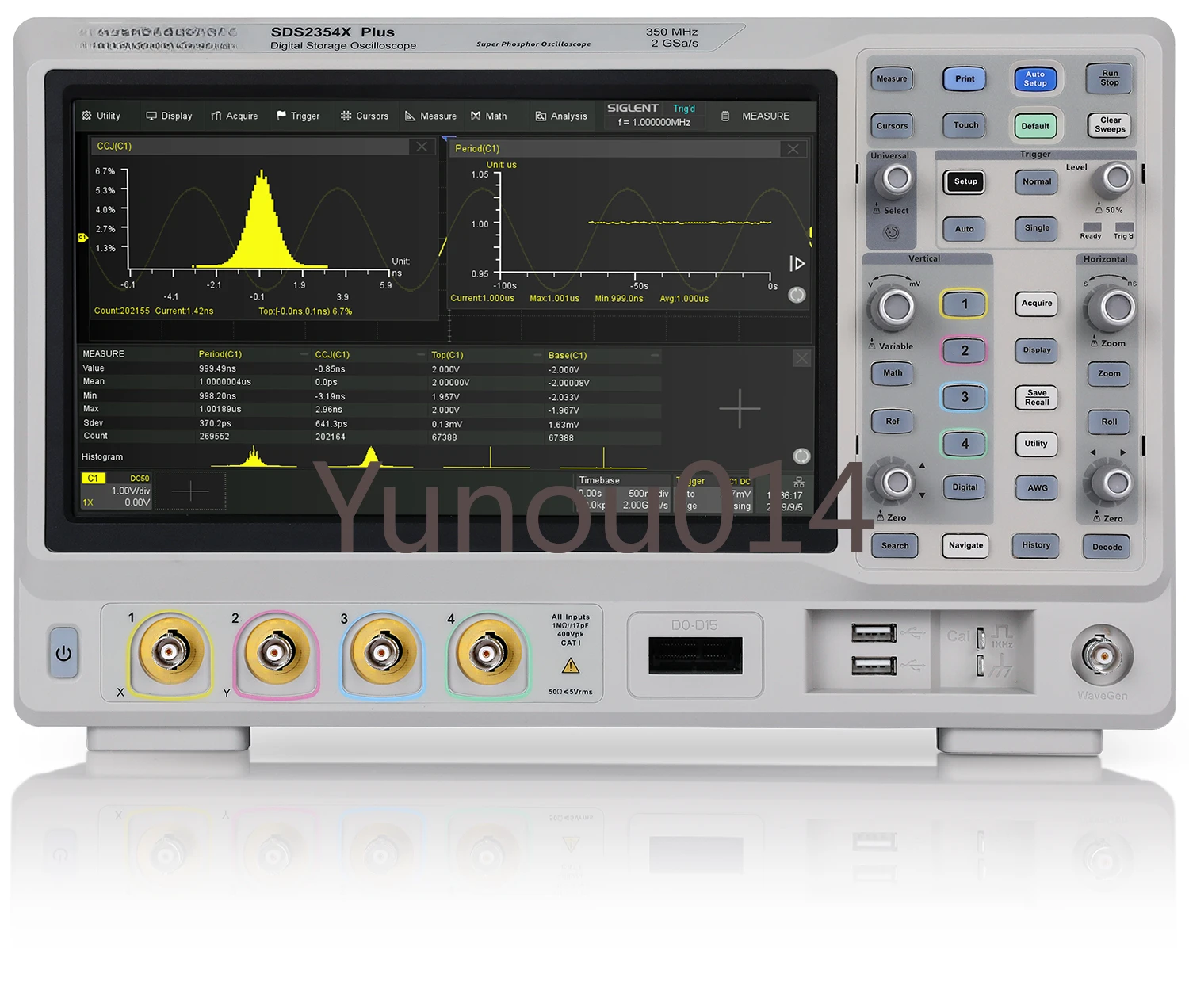 

Super Phosphor Oscilloscopes 4+EXT