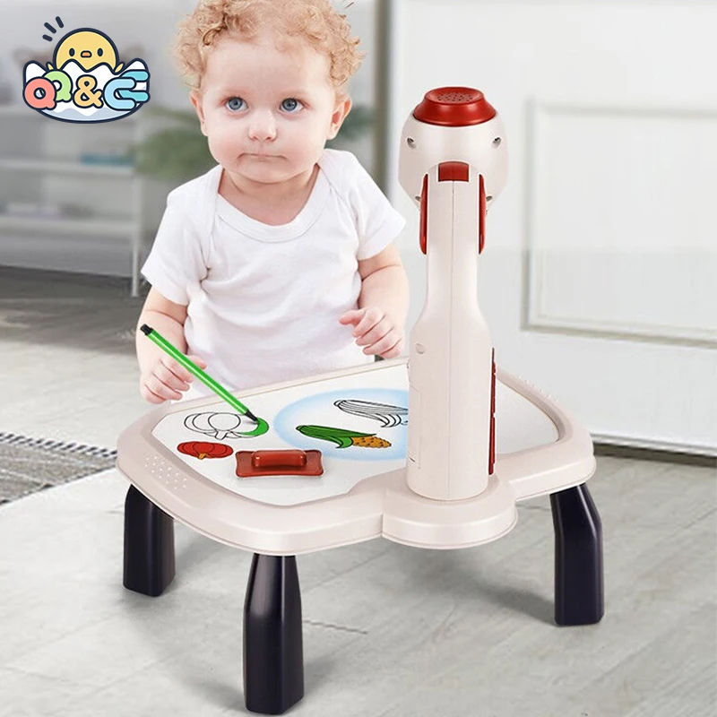 Children Projector Drawing Table  Drawing Projector Toy Learning - 1set Kids  Drawing - Aliexpress