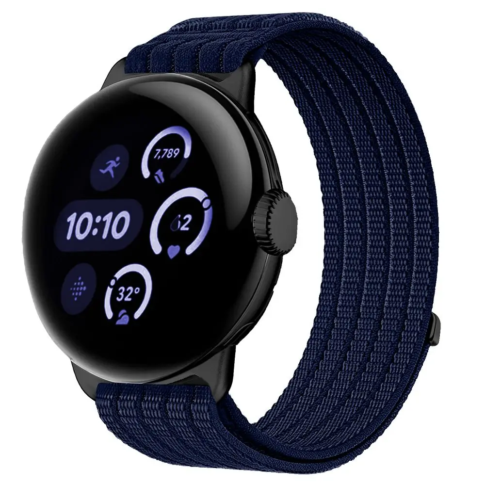 Breathable Nylon Braided Watch Band - Sport Wristband Strap, 41mm/45mm Bracelet