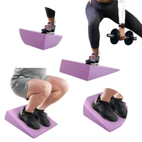 Squat Wedge Block Stretch Wedge Multi-Functional Calf Raise Block Adjustable Foot and Calf Stretching Incline Wedge for Home Gym