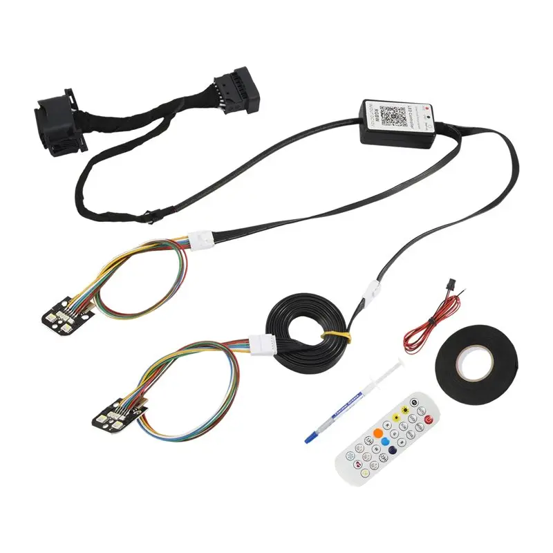 [ABFI】 BMW X3 Pre LCI G01 X4 G02 X3M F97 Pre 2018-2021용 RGBW RGB 멀티컬러 LED 보드 DRL 모듈 주간 주행등