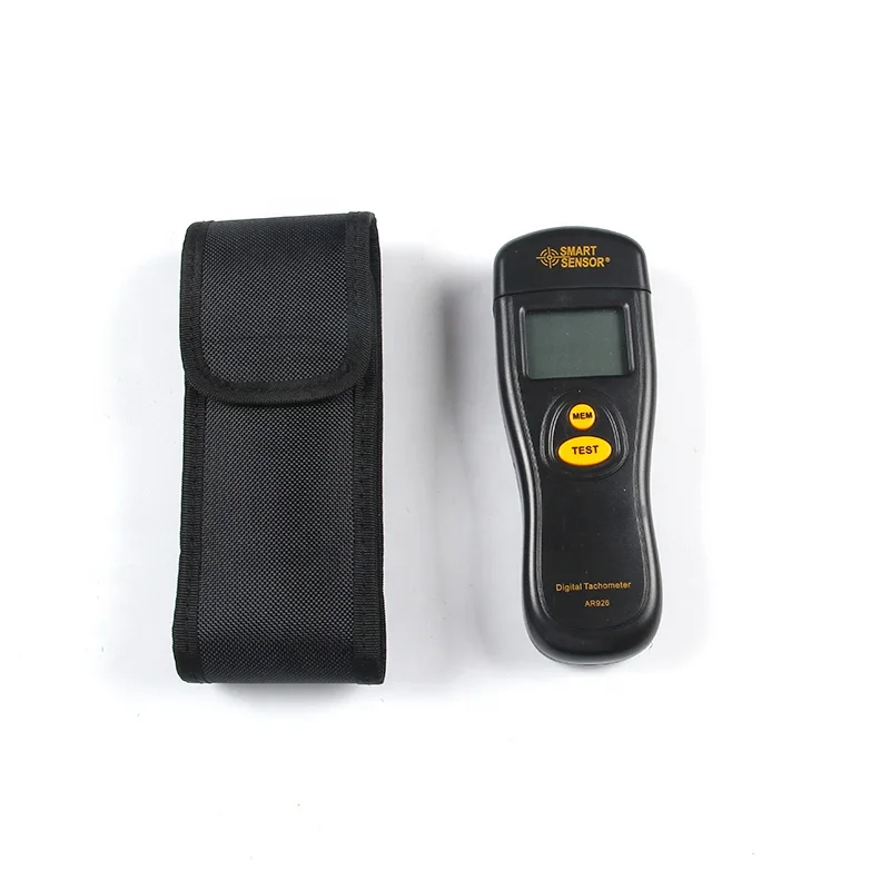 YYHC-Digital Tachometer Rotational Speed Meter Tach RPM Tester Motor LCD Non-Contact photoelectric Speedometer Measuring 2.5~999
