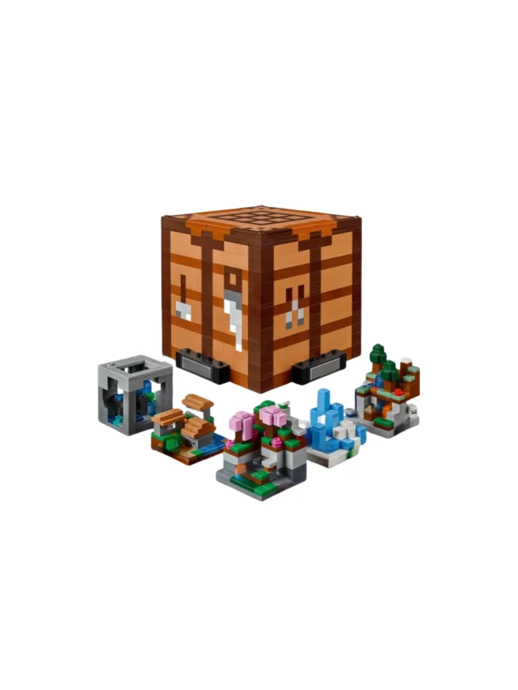 2025 MOC new The Crafting Table work building blocks home decoration toys for adults birthday Christmas gifts 2