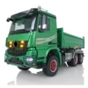 LESU 1/14 Hydraulic RC Dumper 3Axles 3-Way Radio Battery for Painted Finished Remoted Tipper 2Speed Model Toys for Boy THZH1330 1