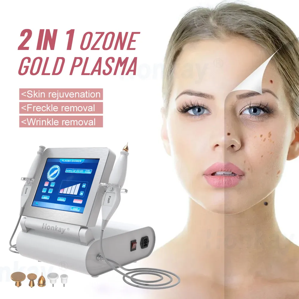 2 In 1 Cold Plasma Pen Eyelid Lifting Pen Fibroblast Dark Spot Freckle Pigment Mole Acne Beauty Skin Care Equipment